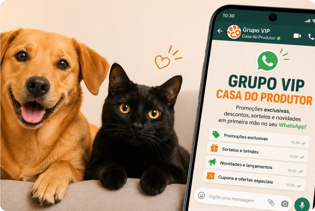 Grupo VIP Casa do Produtor com promoções exclusivas